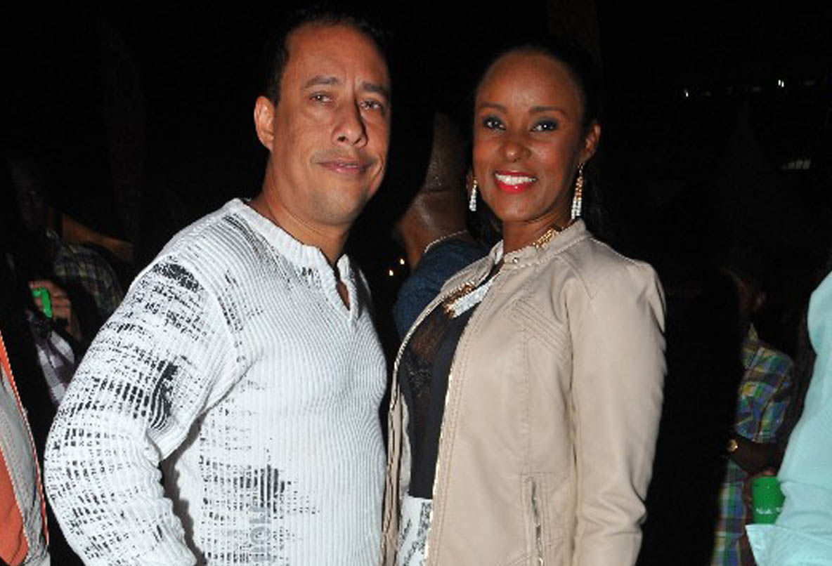 FAMILY SUPPORT: Gary Griffith and his wife Nicole in a file photo.
